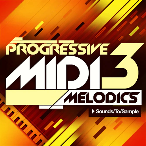 Beatport Sounds Progressive MIDI Melodics 3 cover